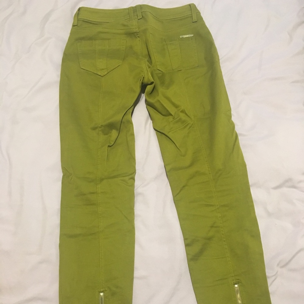 Green Burberry jeans